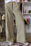 Marlowe Stripe Wide Leg Lounge Trouser Lemonade